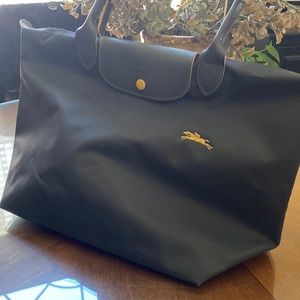 LONGCHAMP:  large 17x11 (one year old, lists for 155.00) Gunmetal